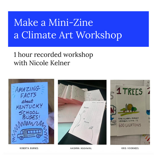 Make a Mini-Zine Recorded Workshop (Digital Download)