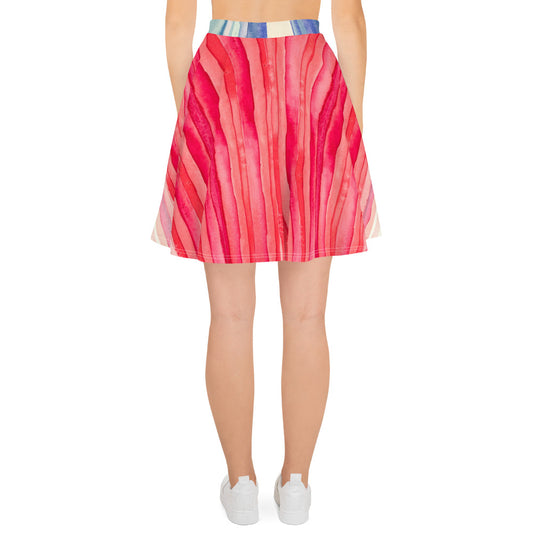 Climate Stripes Skater Skirt