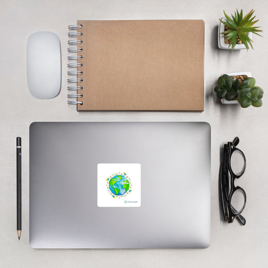 Climate Angels Bubble-free stickers