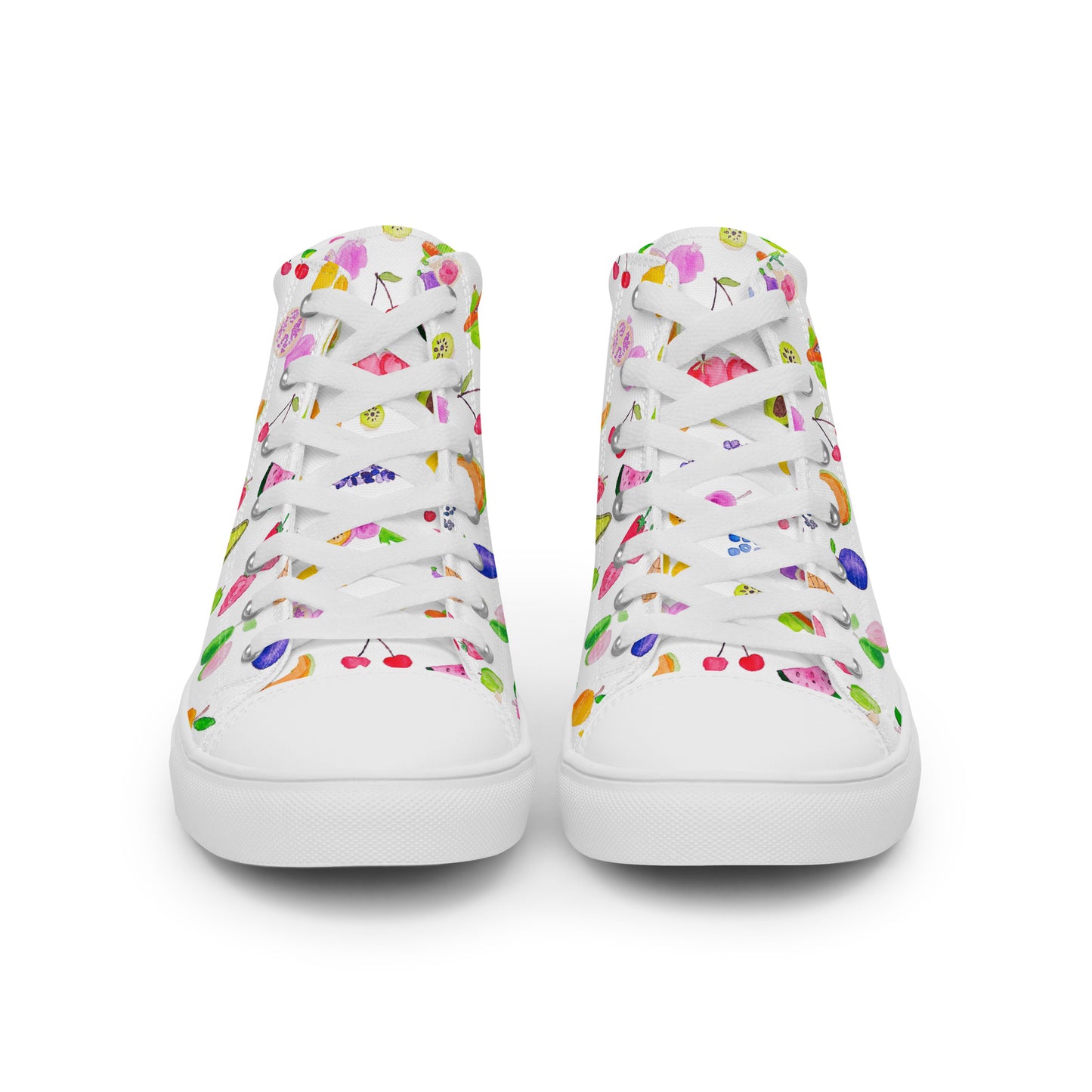 Men’s high top canvas fruit shoes