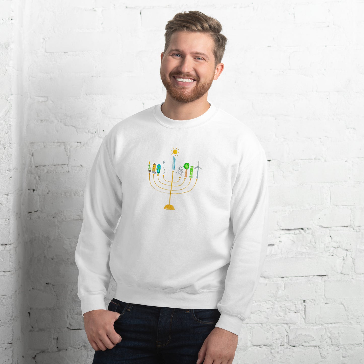 Menorah Unisex Sweatshirt