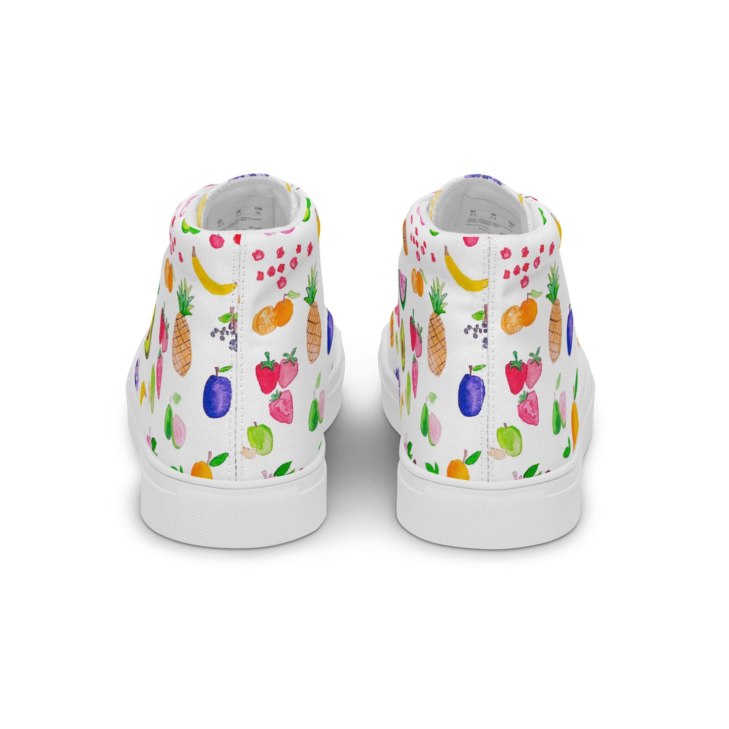 Women’s high top canvas Fruit shoes