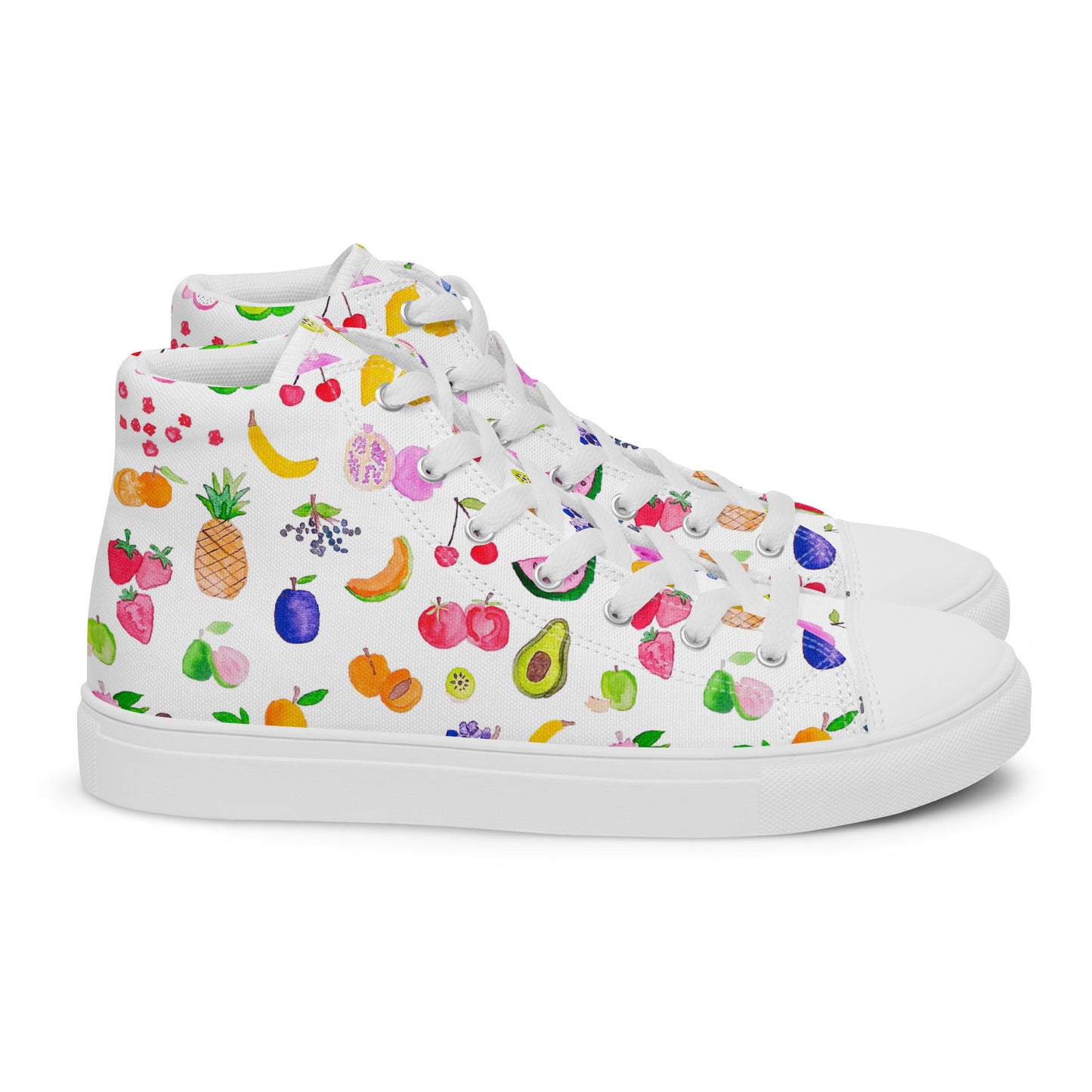Women’s high top canvas Fruit shoes