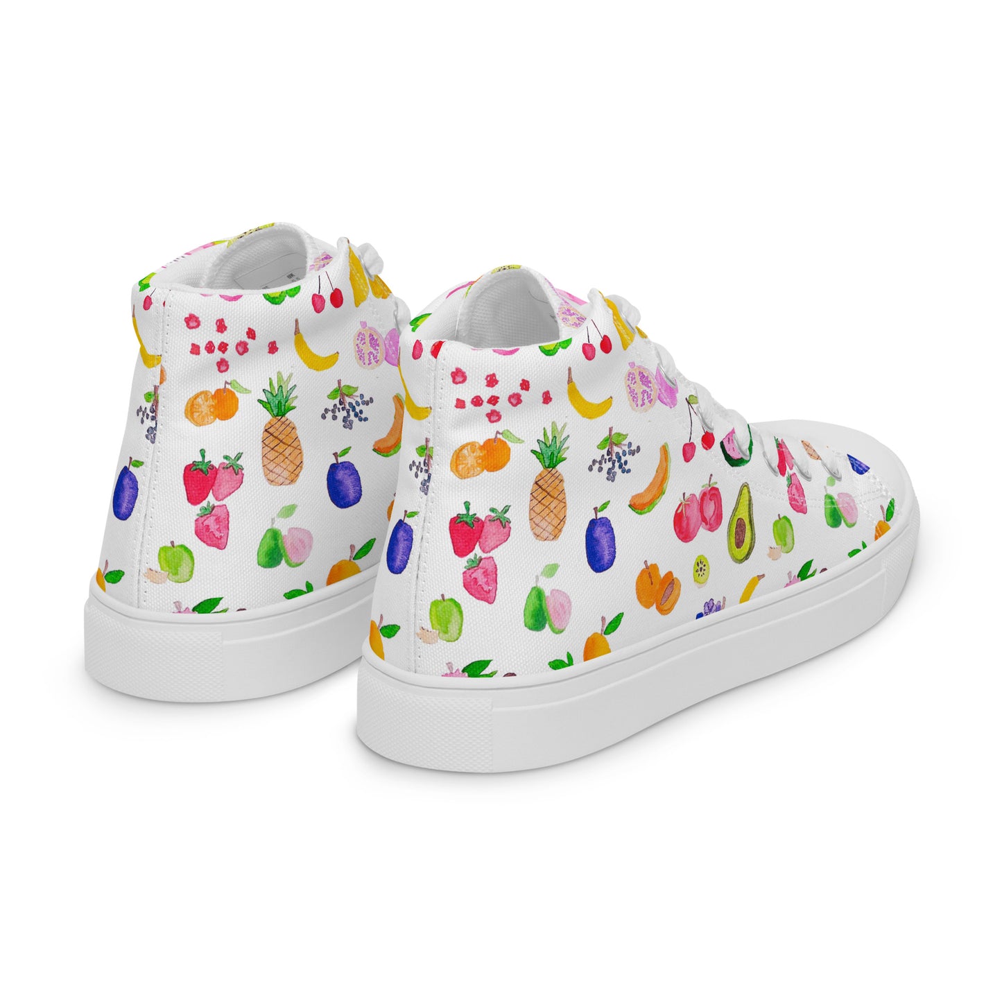Women’s high top canvas Fruit shoes