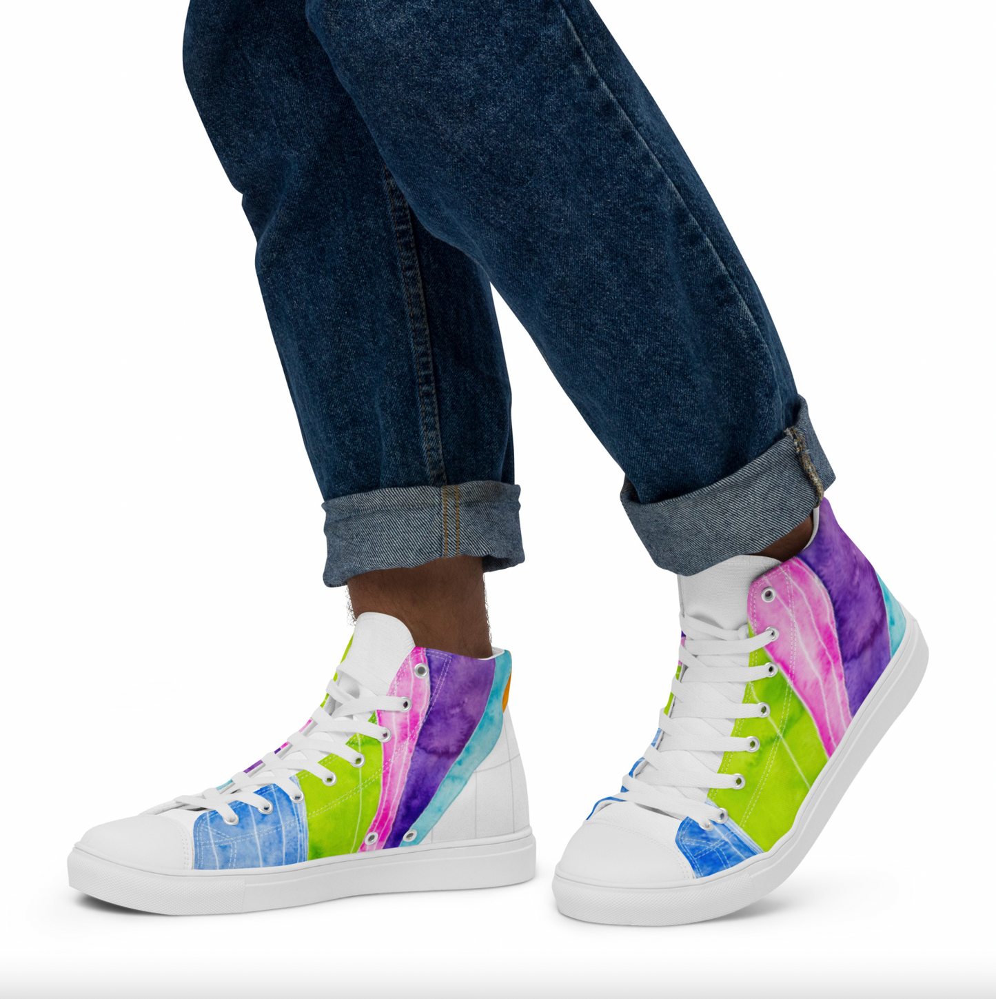 MAC Curve Men’s high top canvas shoes