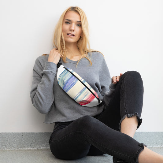 Warming Stripes Fanny Pack