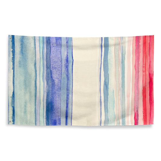 Climate Stripes Flag