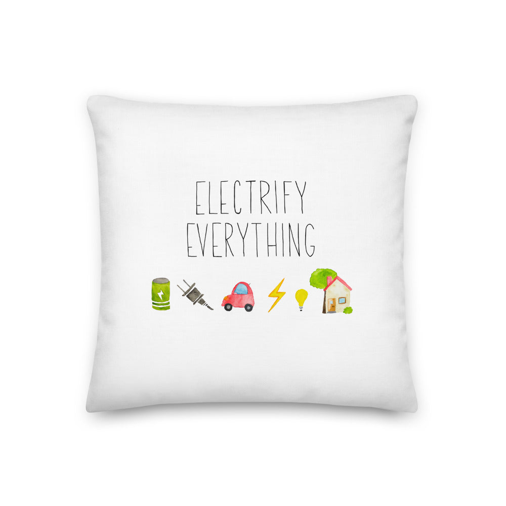 Electrify Everything Pillow