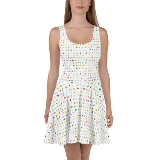 Climate Change Icons Dress