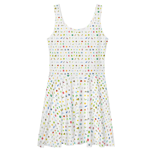 Climate Change Icons Dress