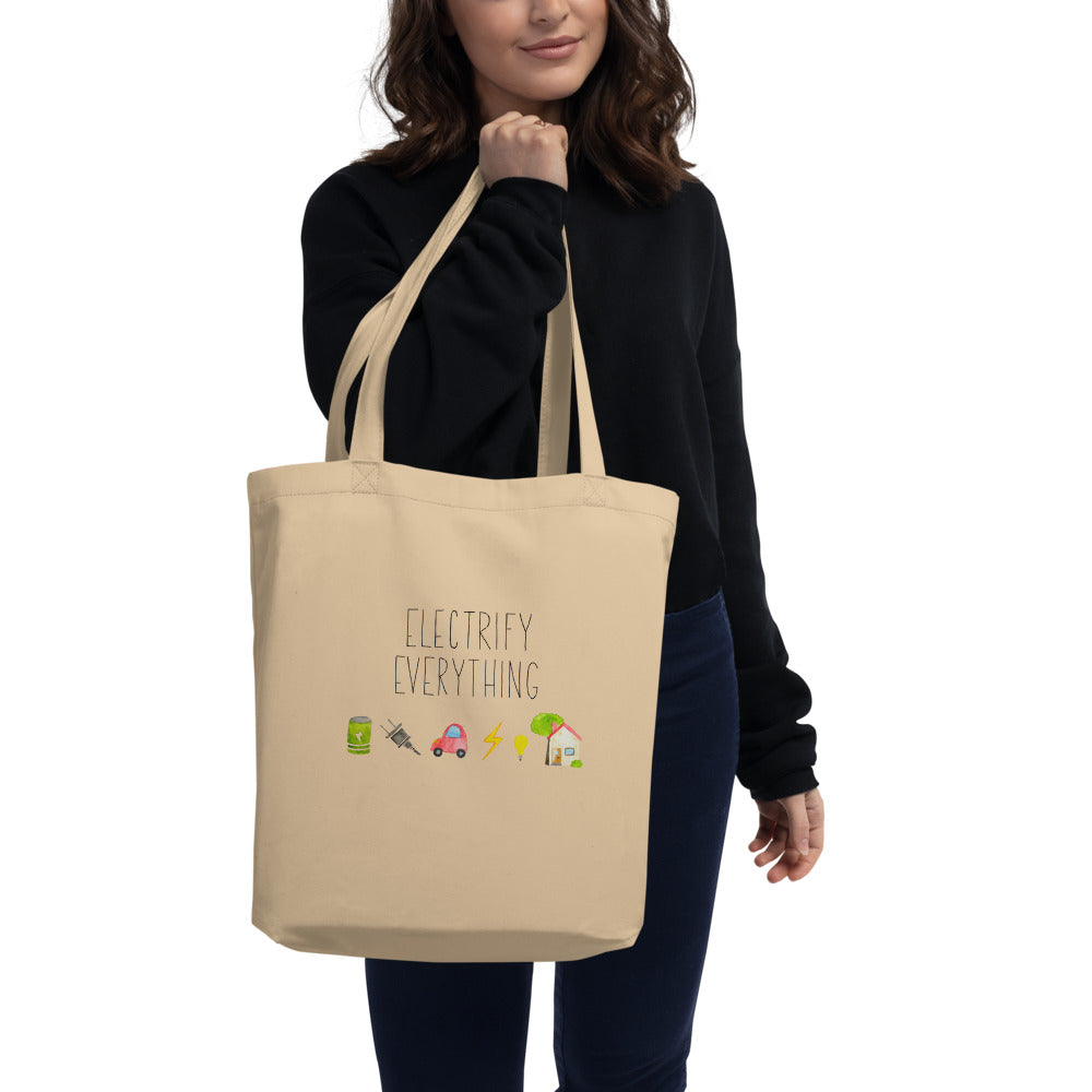 Electrify Everything Eco Tote Bag