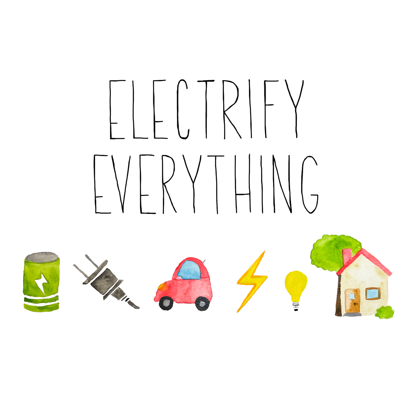 Electrify Everything Unisex T-shirt