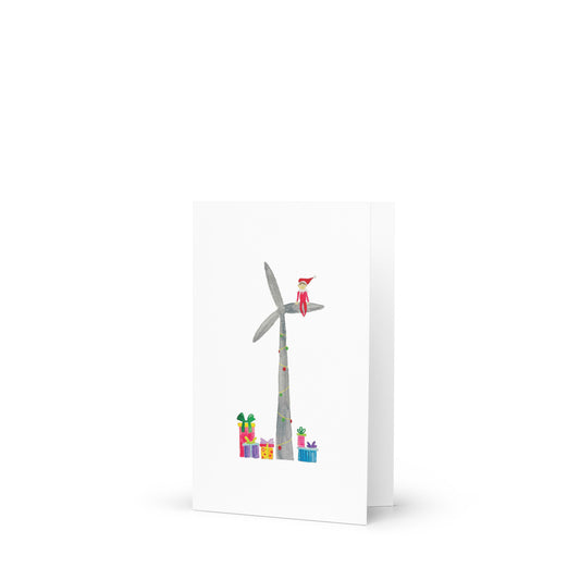 Elf Holiday Greeting card