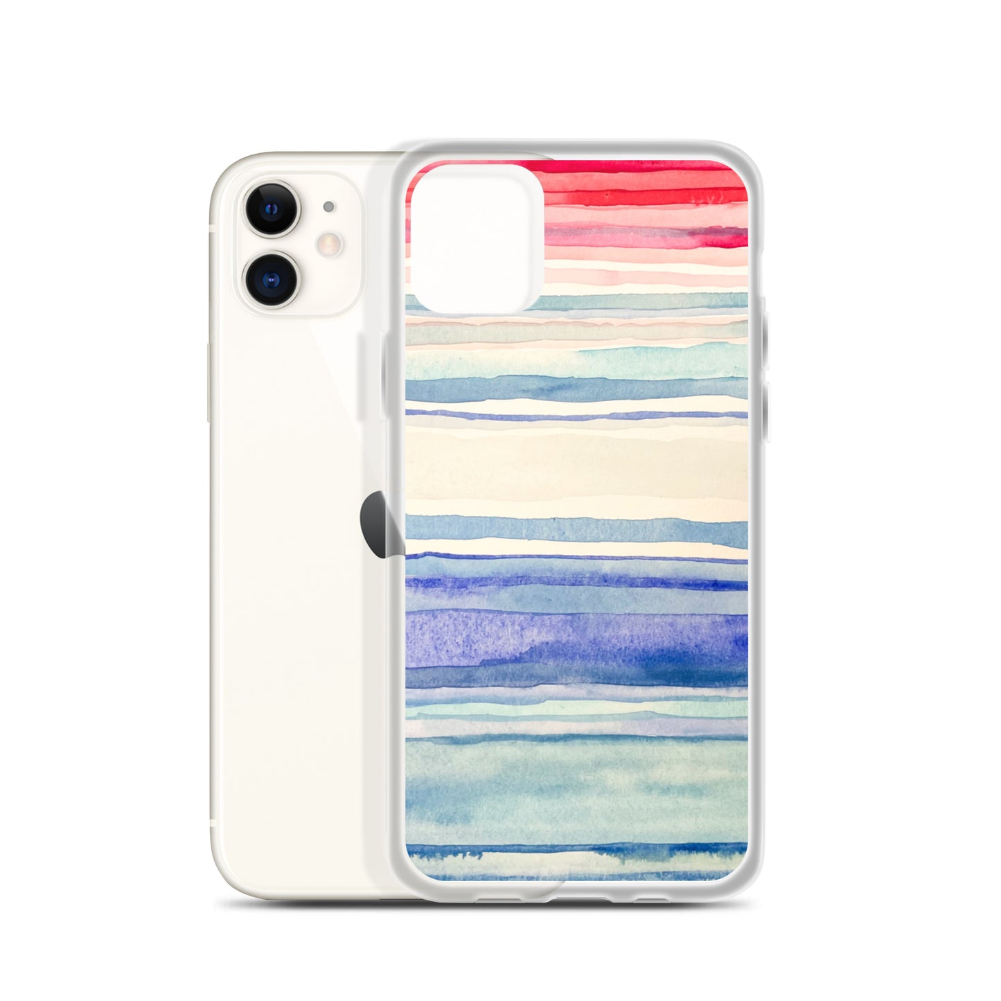 Climate Stripes iPhone Case