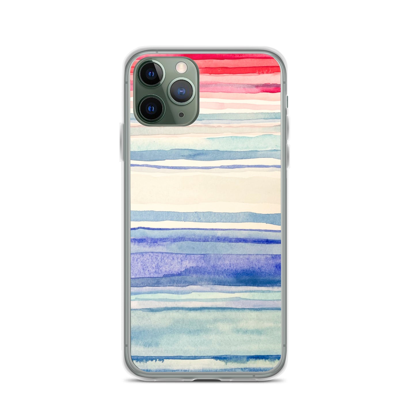 Climate Stripes iPhone Case