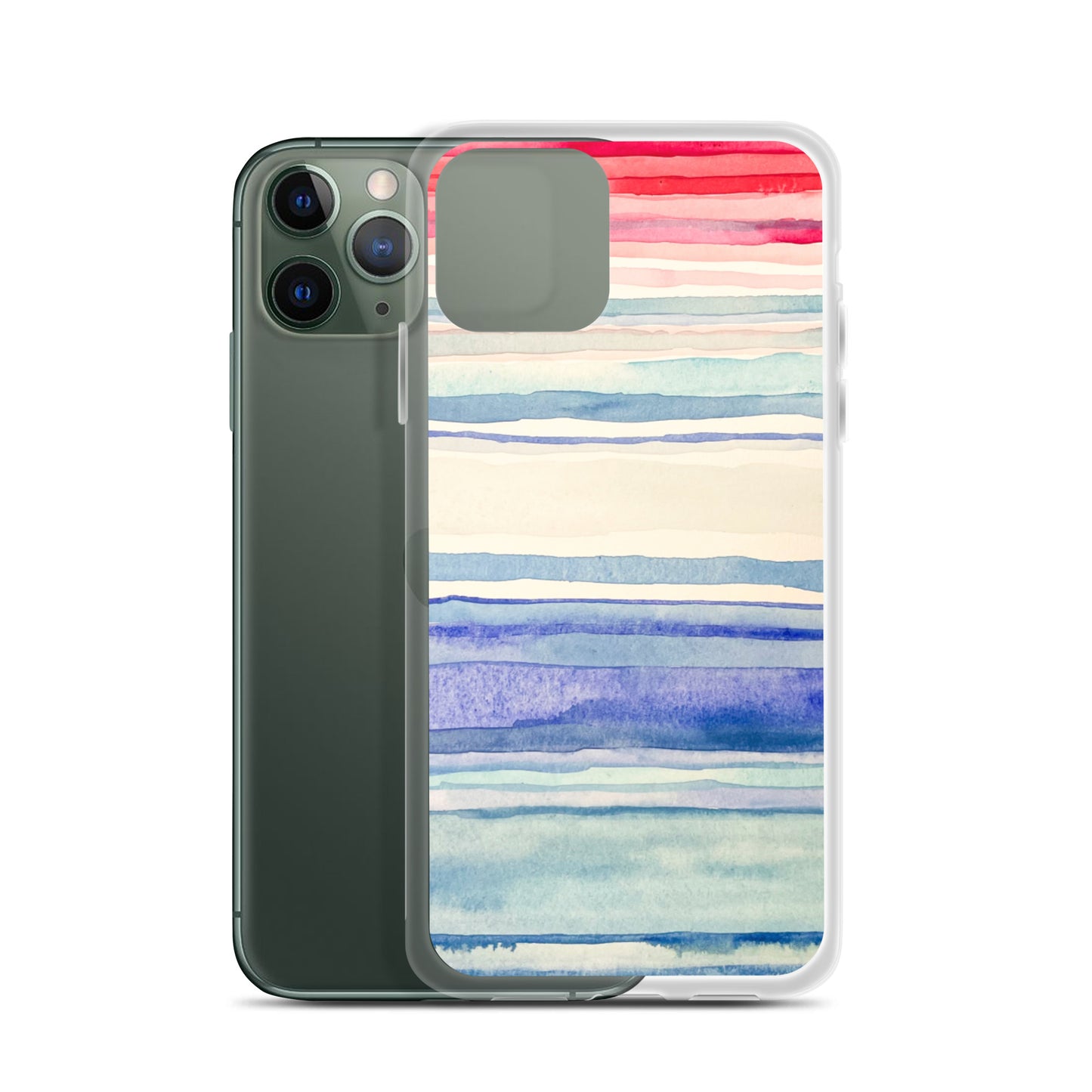 Climate Stripes iPhone Case