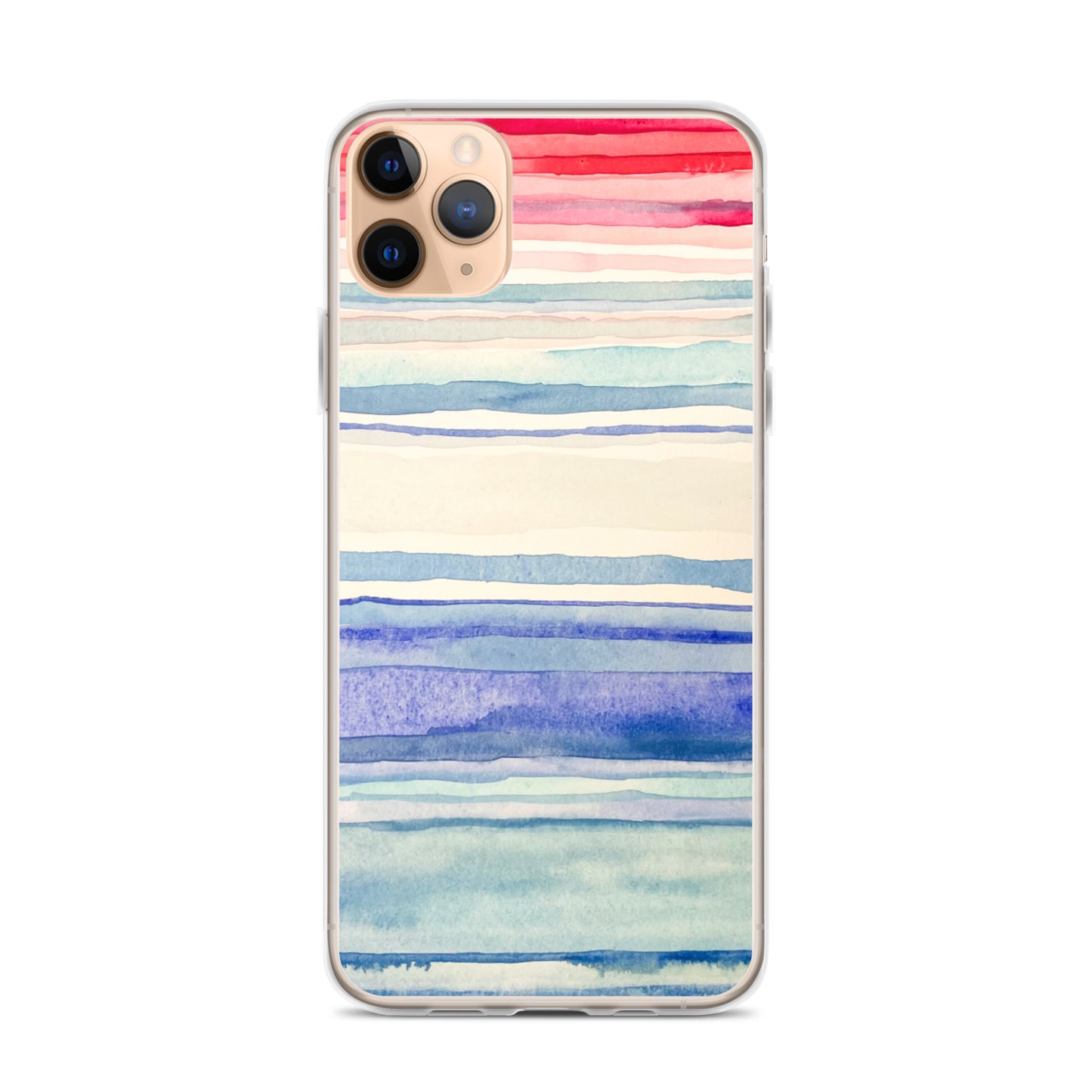 Climate Stripes iPhone Case