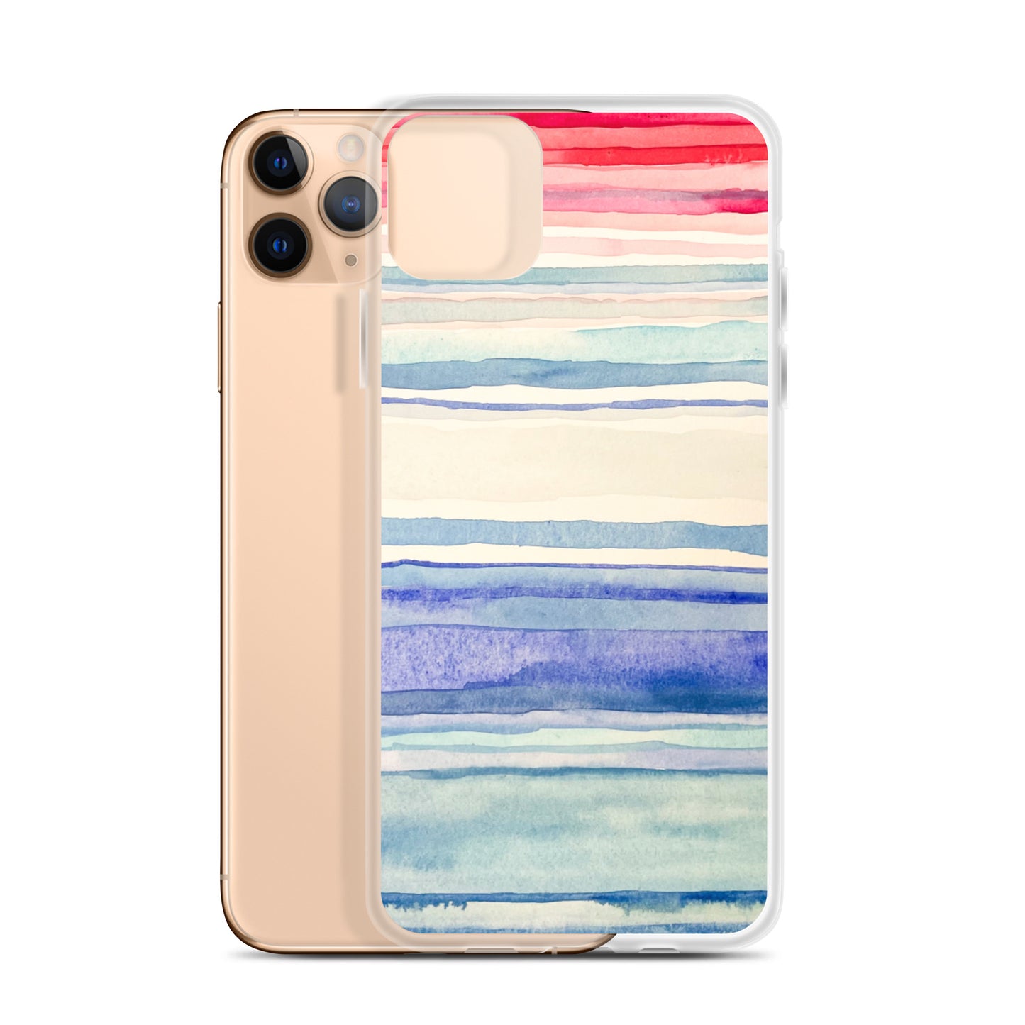 Climate Stripes iPhone Case