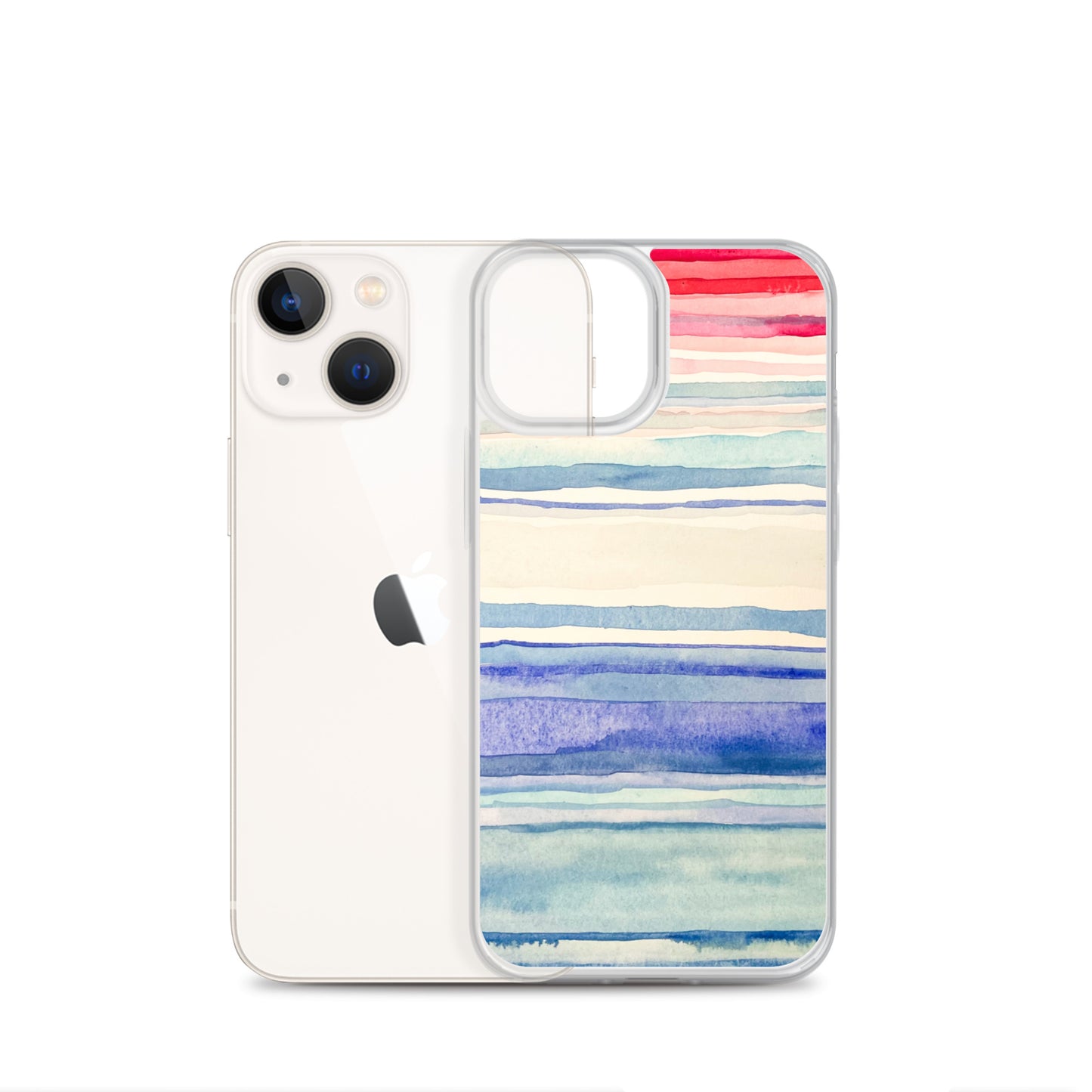 Climate Stripes iPhone Case