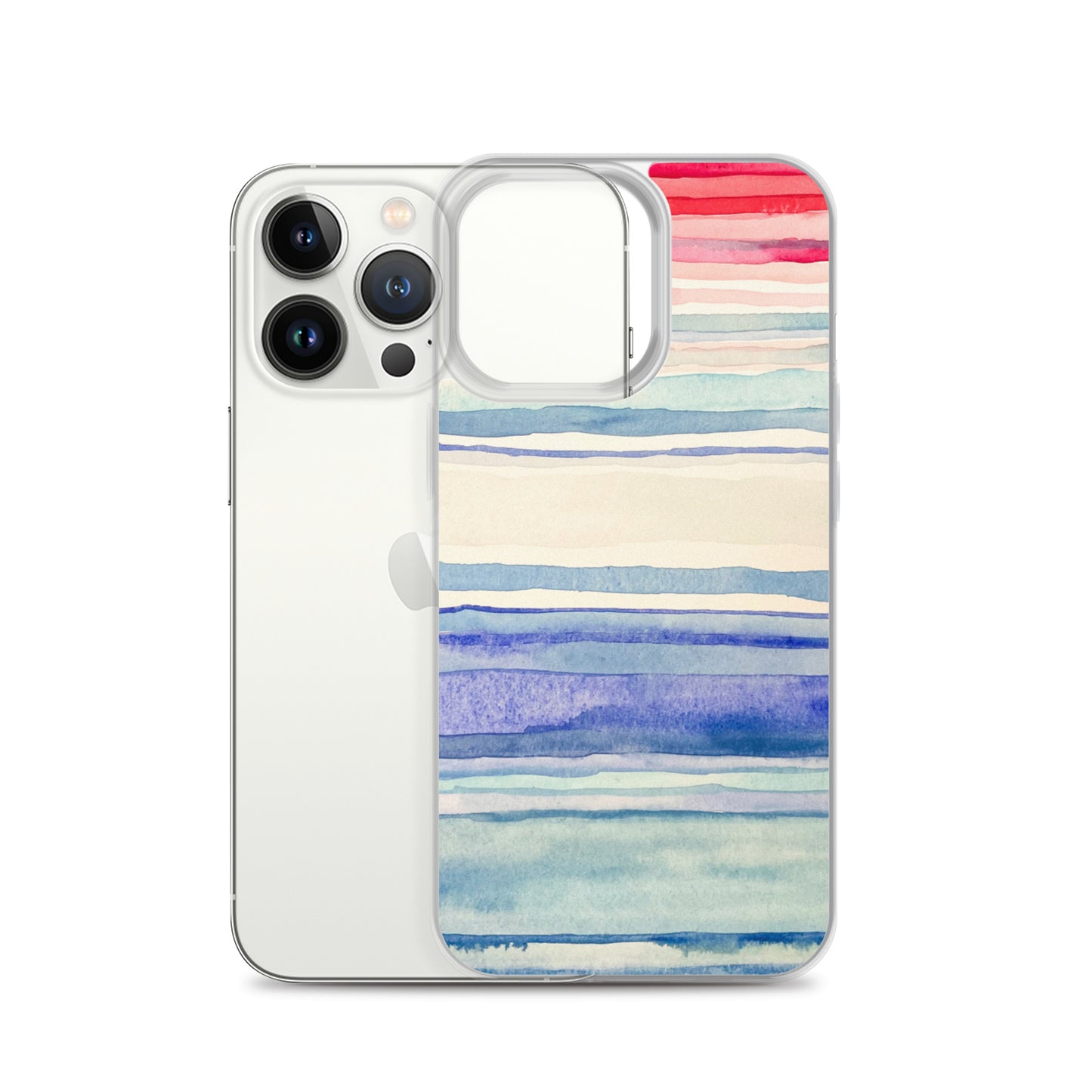 Climate Stripes iPhone Case