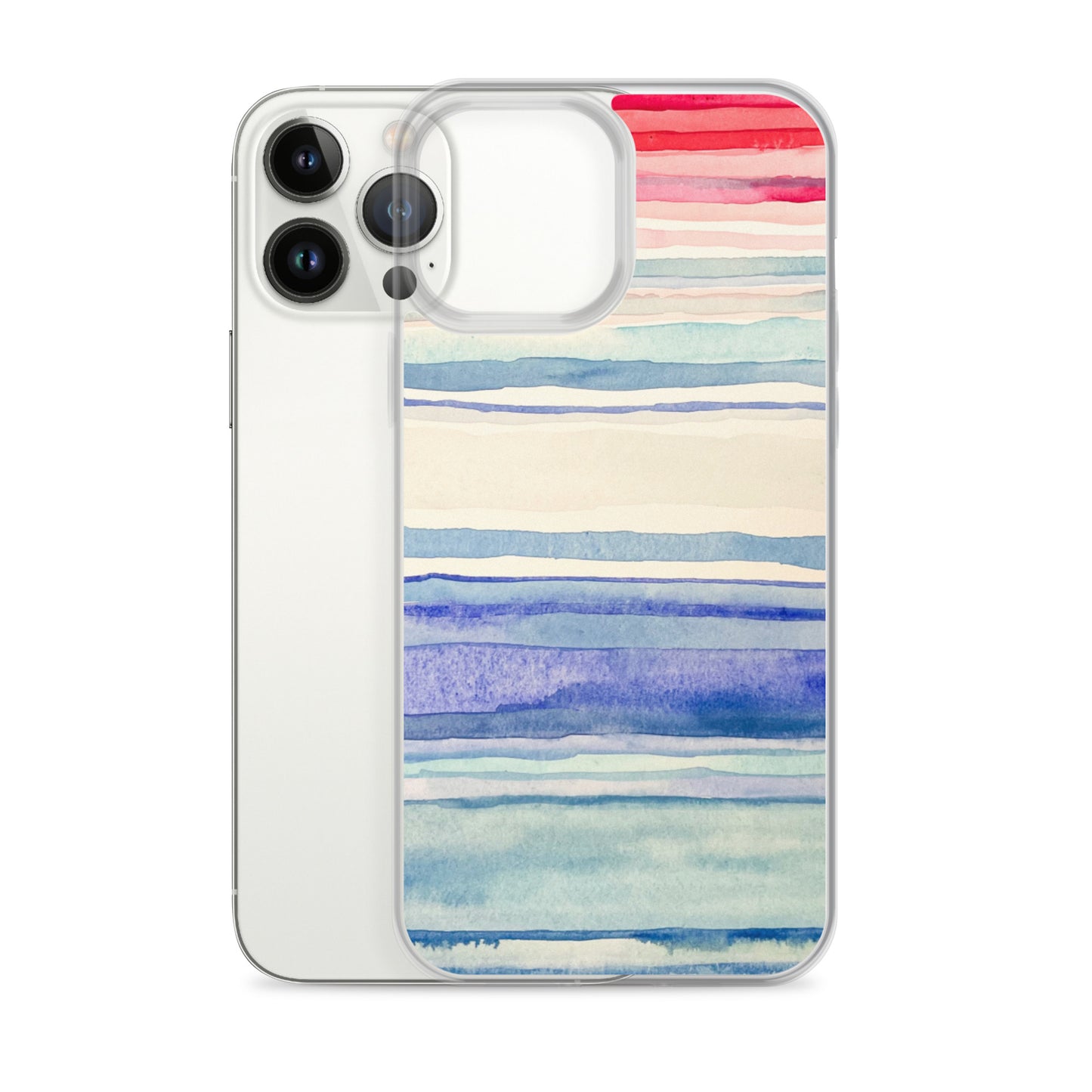 Climate Stripes iPhone Case