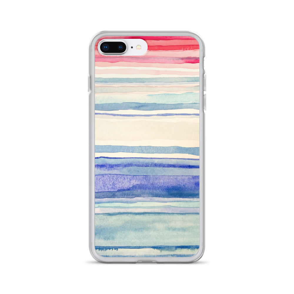 Climate Stripes iPhone Case