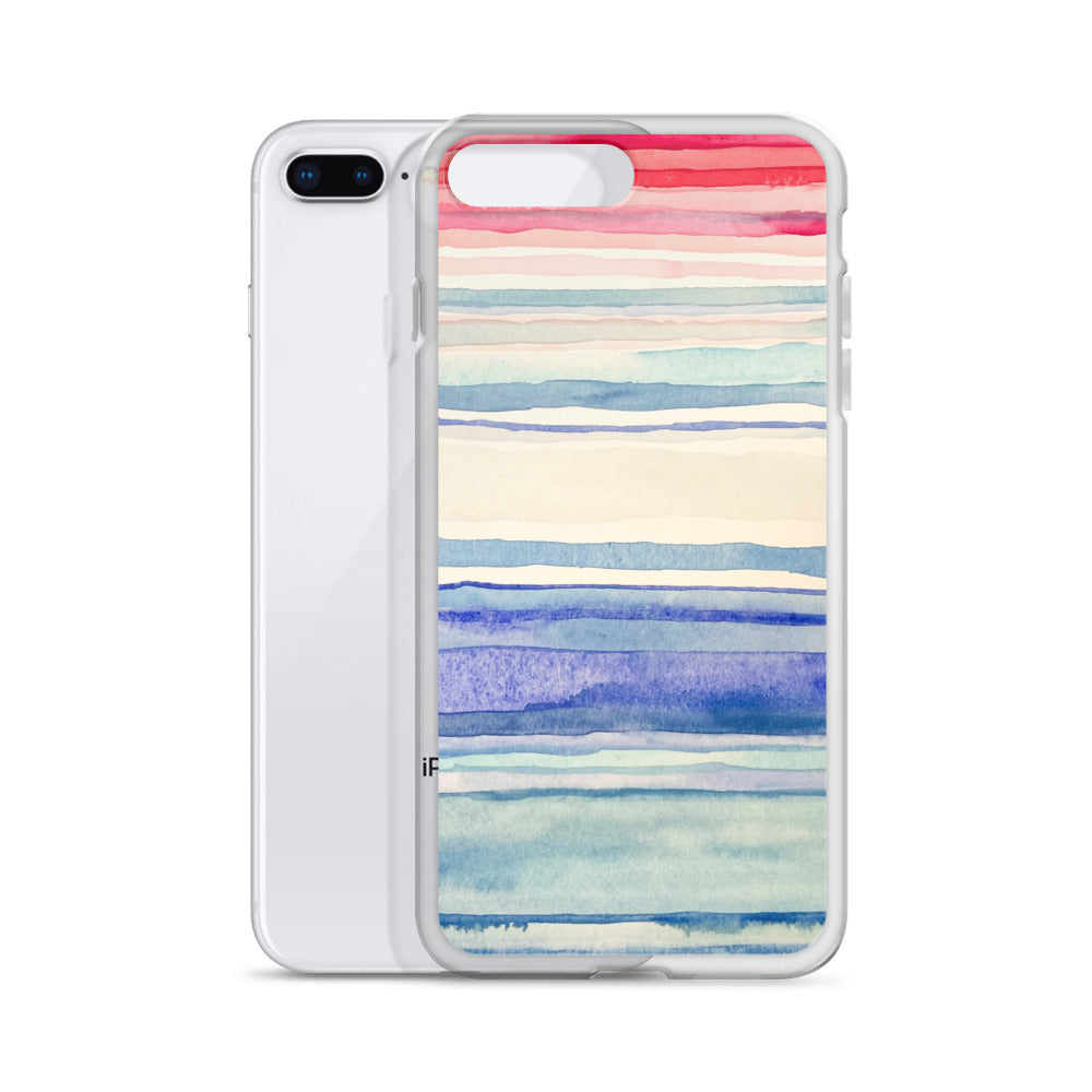 Climate Stripes iPhone Case