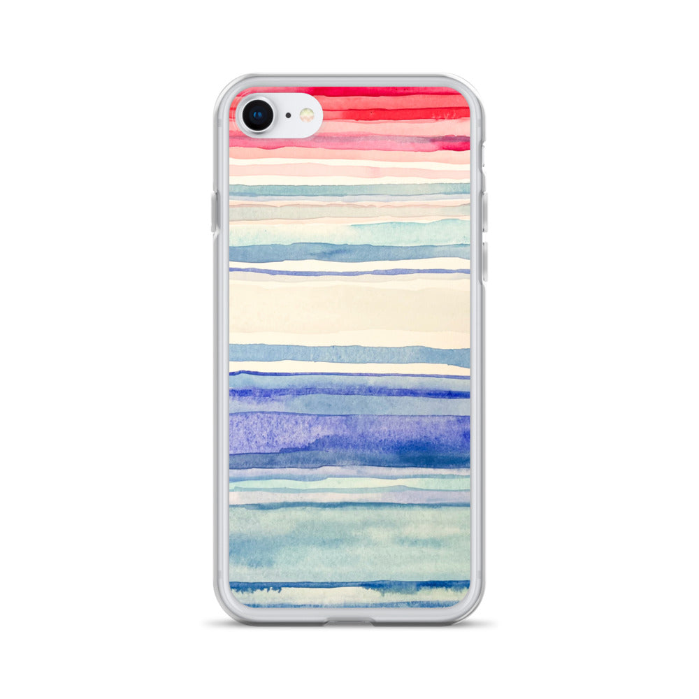 Climate Stripes iPhone Case