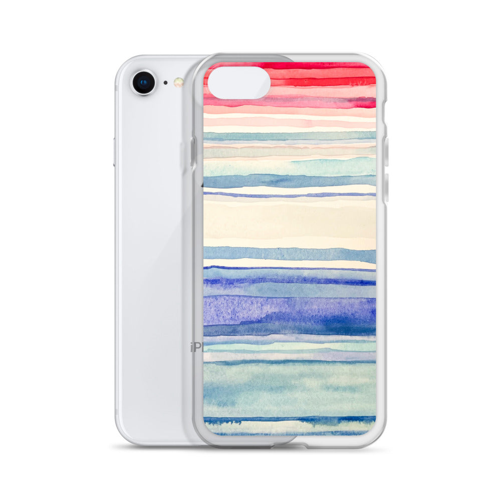 Climate Stripes iPhone Case