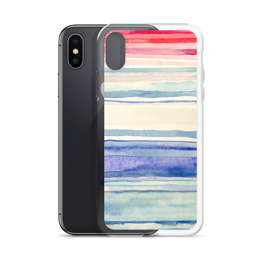 Climate Stripes iPhone Case