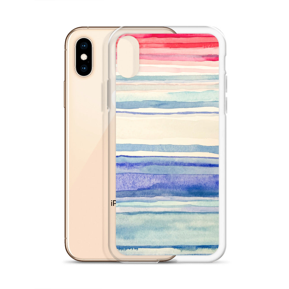 Climate Stripes iPhone Case