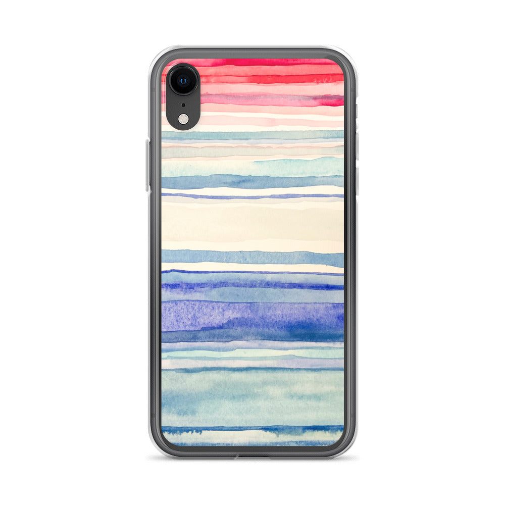 Climate Stripes iPhone Case