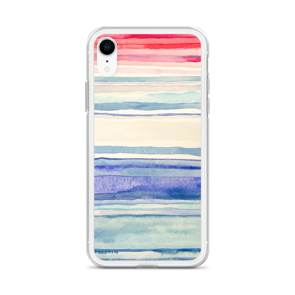 Climate Stripes iPhone Case