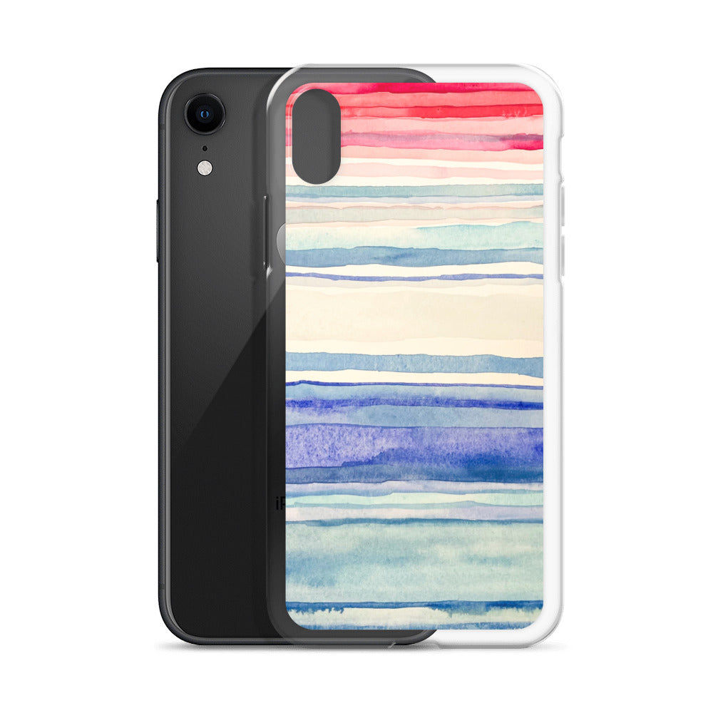 Climate Stripes iPhone Case