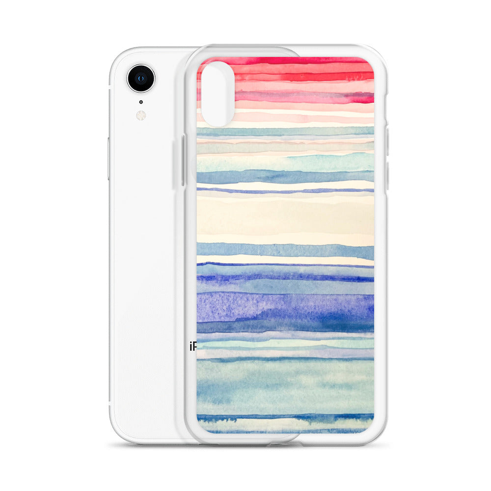 Climate Stripes iPhone Case