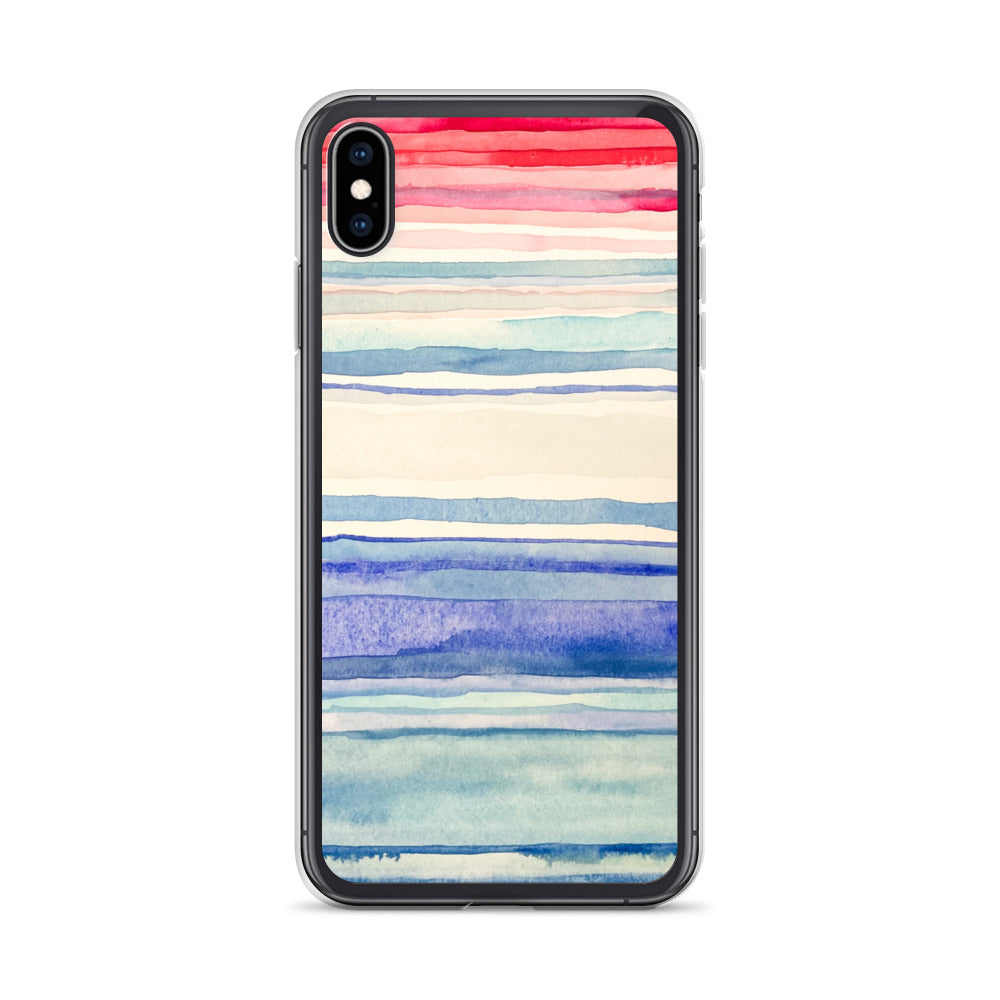 Climate Stripes iPhone Case