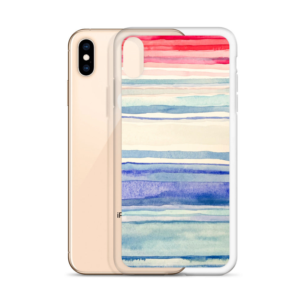 Climate Stripes iPhone Case