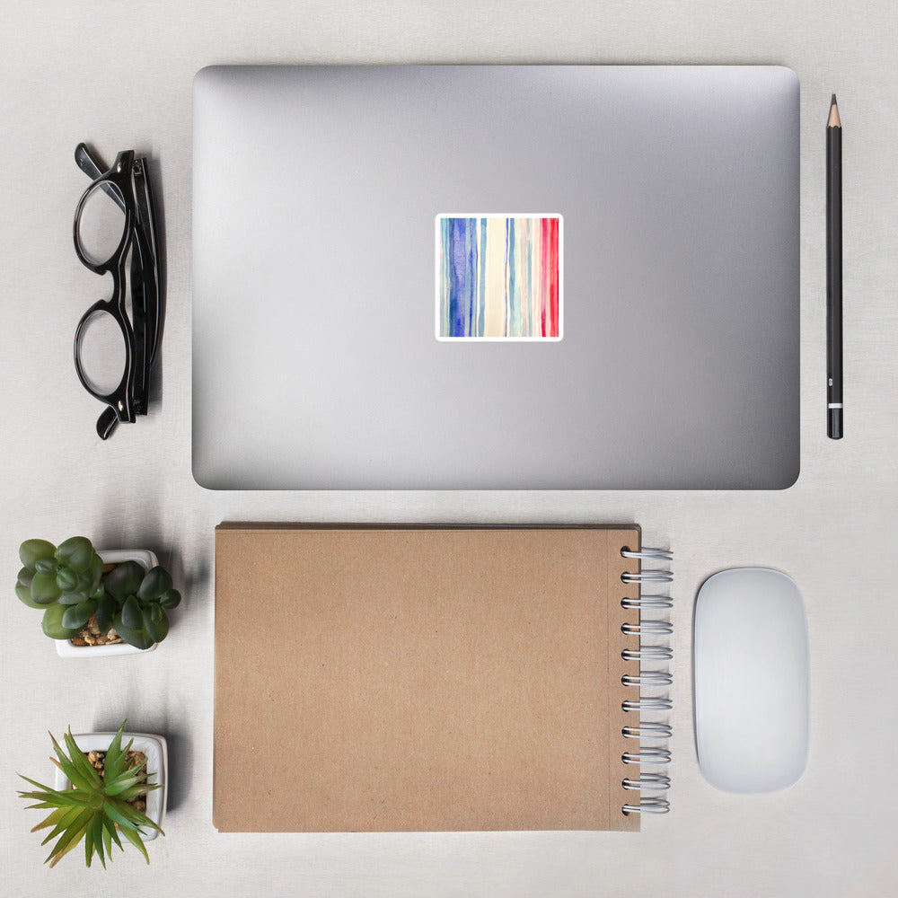 Climate Stripes stickers