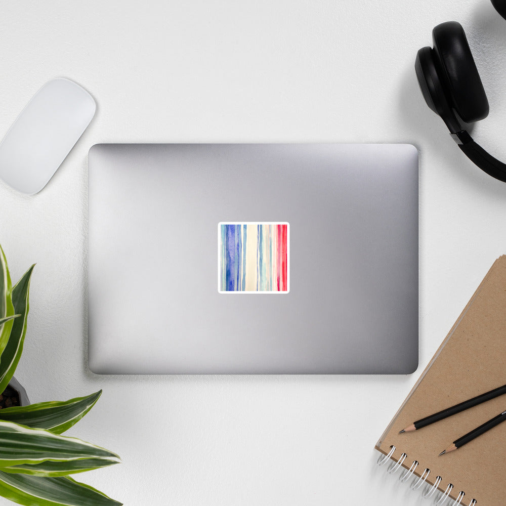 Climate Stripes stickers