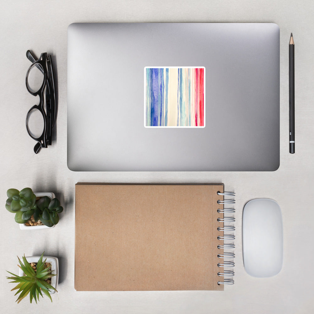 Climate Stripes stickers