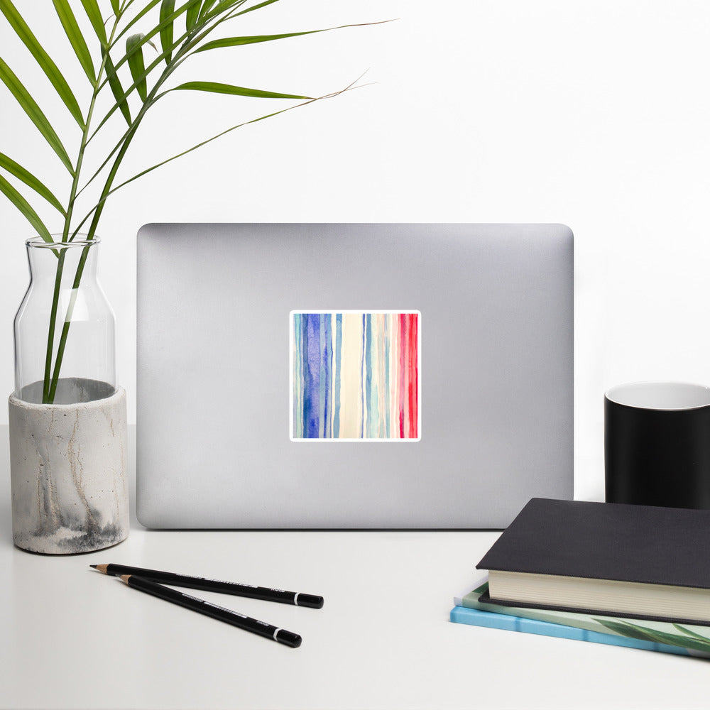Climate Stripes stickers