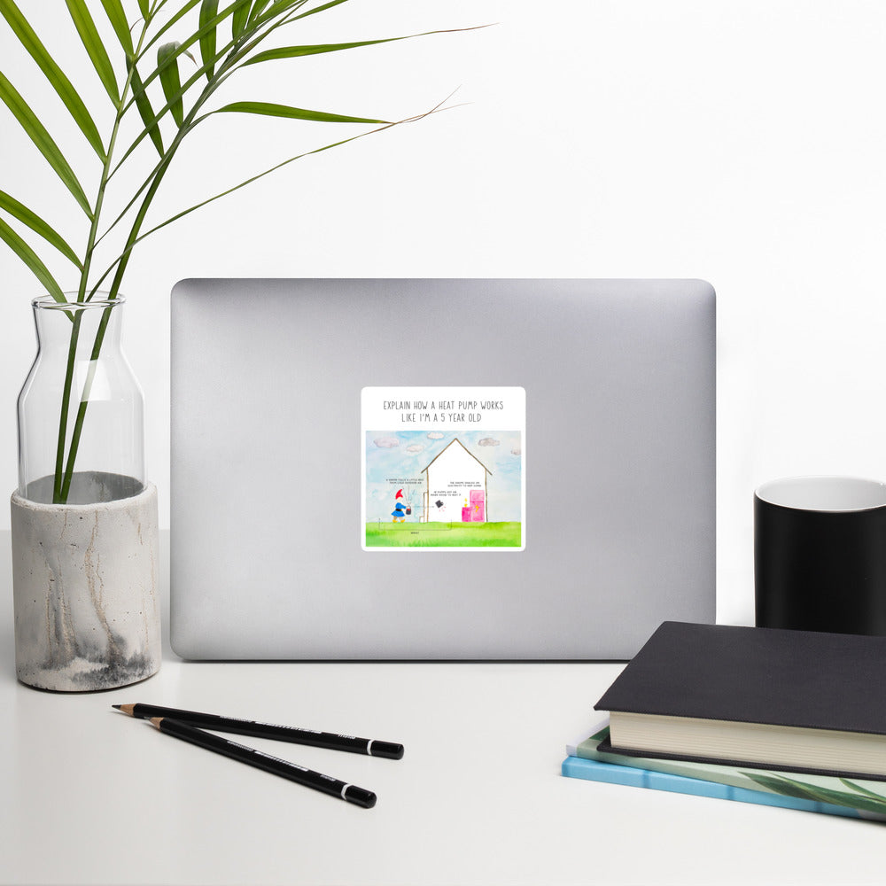 Heat Pump Gnomes Stickers