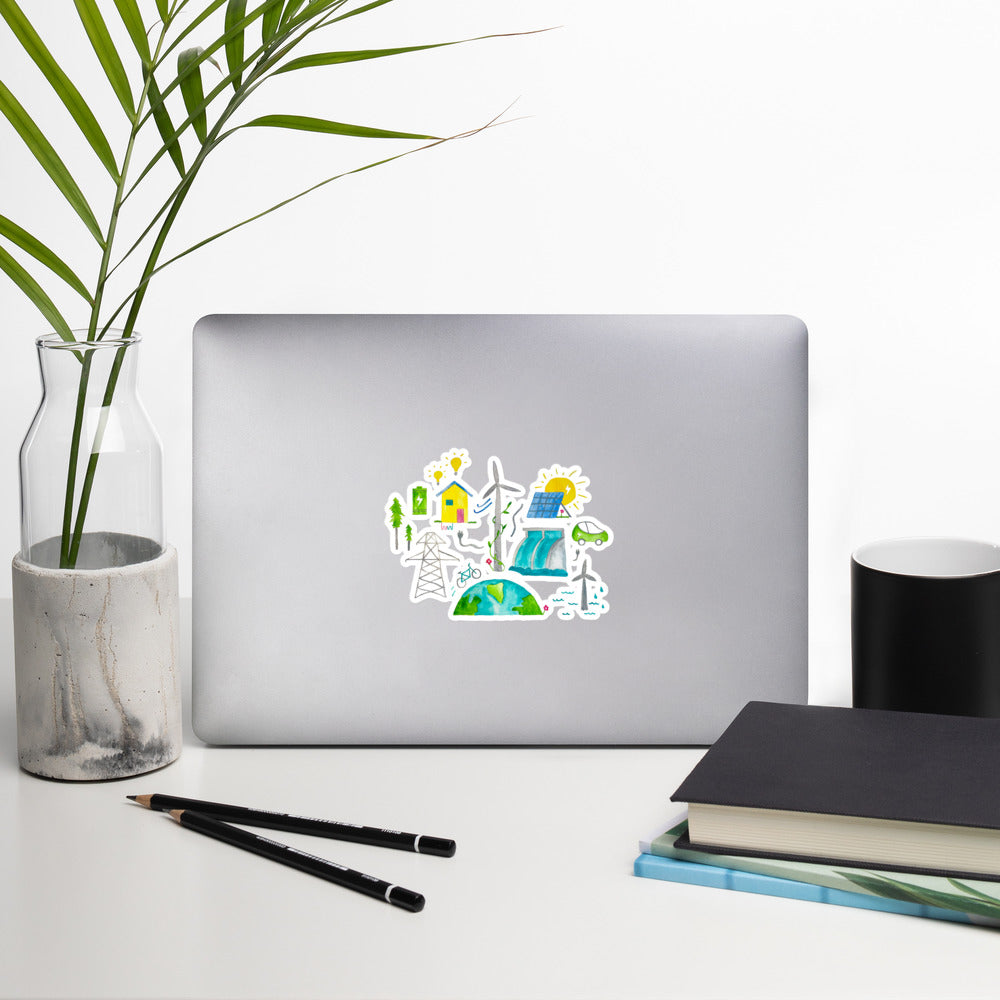 Renewable Energy Sticker