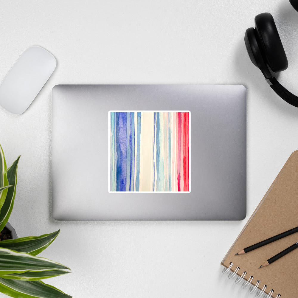 Climate Stripes stickers