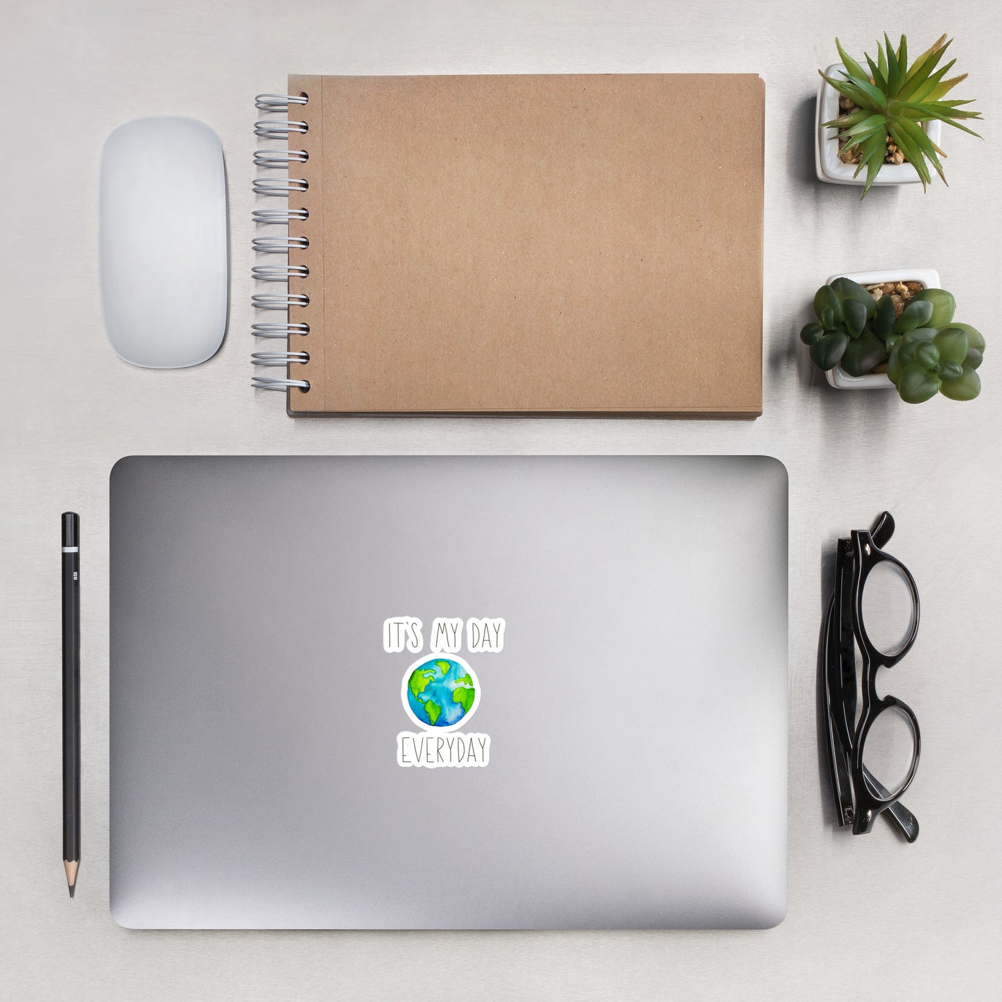 Earth- It's my day everday stickers