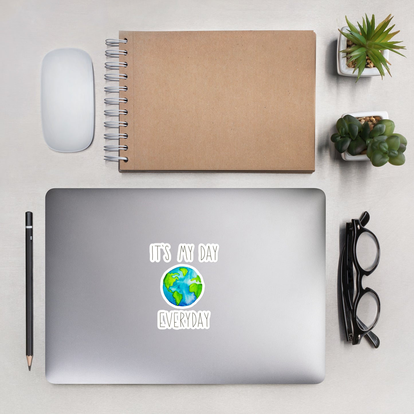 Earth- It's my day everday stickers
