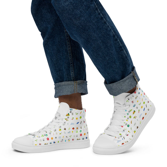 Men’s high top canvas climate icon shoes