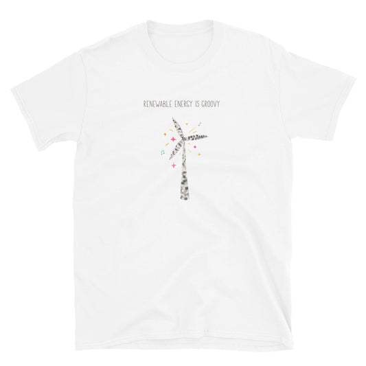 Renewable Energy is Groovy Short-Sleeve Unisex T-Shirt