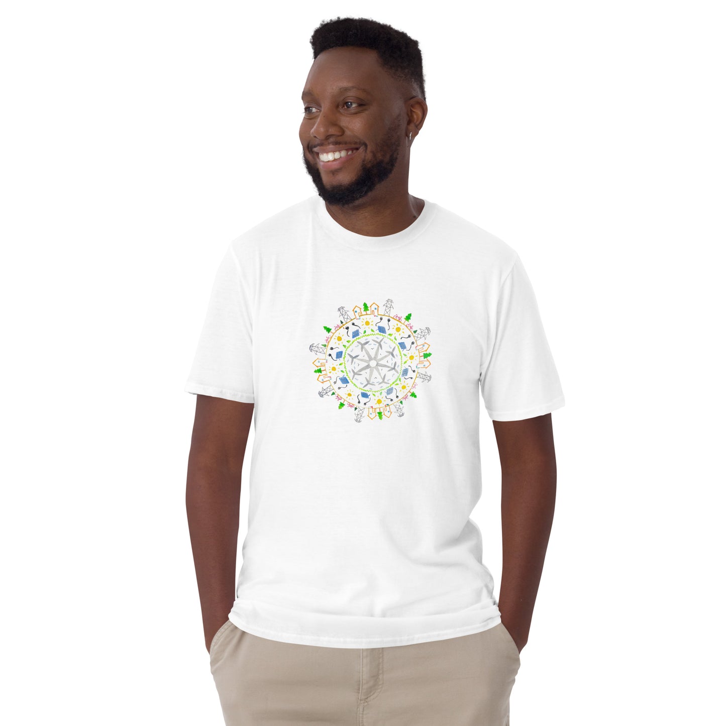 Climate Mandala Short-Sleeve Unisex T-Shirt