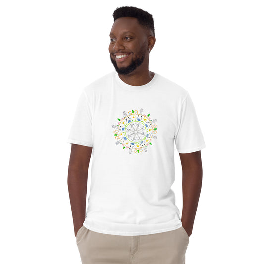 Climate Mandala Short-Sleeve Unisex T-Shirt